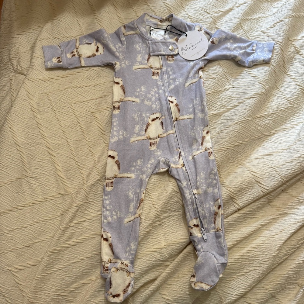 Bamboo Botanical Baby Sleeper